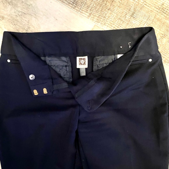 Anne Klein Navy Blue Pants - Picture 2 of 3